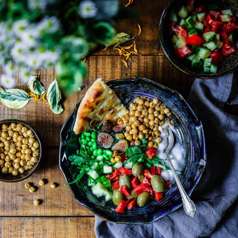 Phto of beautifully arranged food