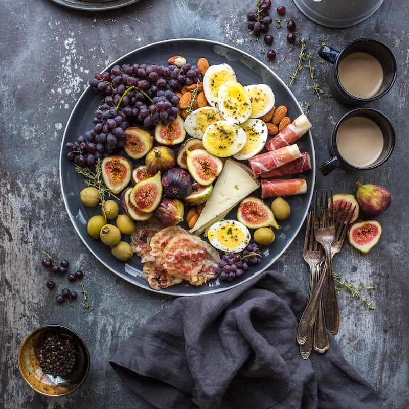 Phto of beautifully arranged food
