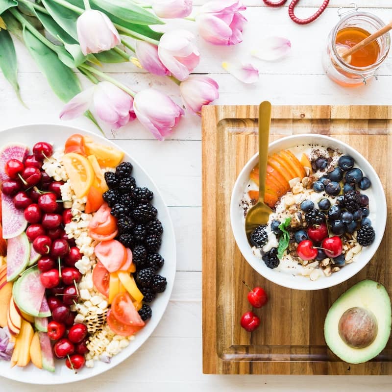 Phto of beautifully arranged food